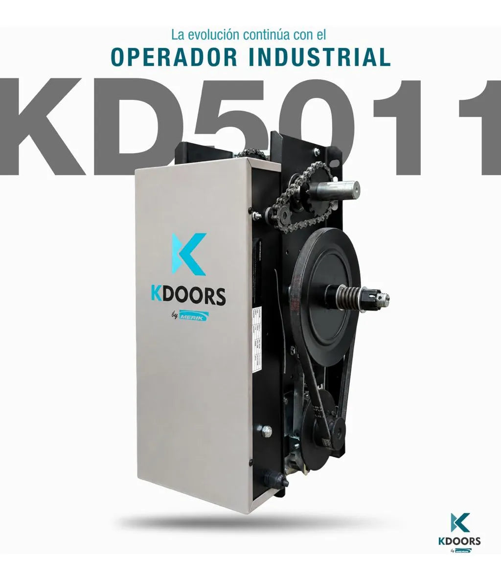 MOTOR MERIK KD5011 1/2 HP PARA CORTINA ENRROLLABLE
