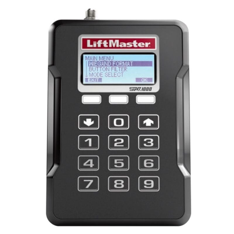 RECEPTOR LIFTMASTER STAR 1000 GERENCIABLE FRECUENCIA 2.0
