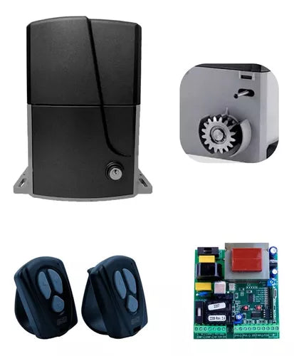 MOTOR SOLO FORZA 2.5 FCE MONOFASICO PARA PORTON CORREDIZO USO RUDO