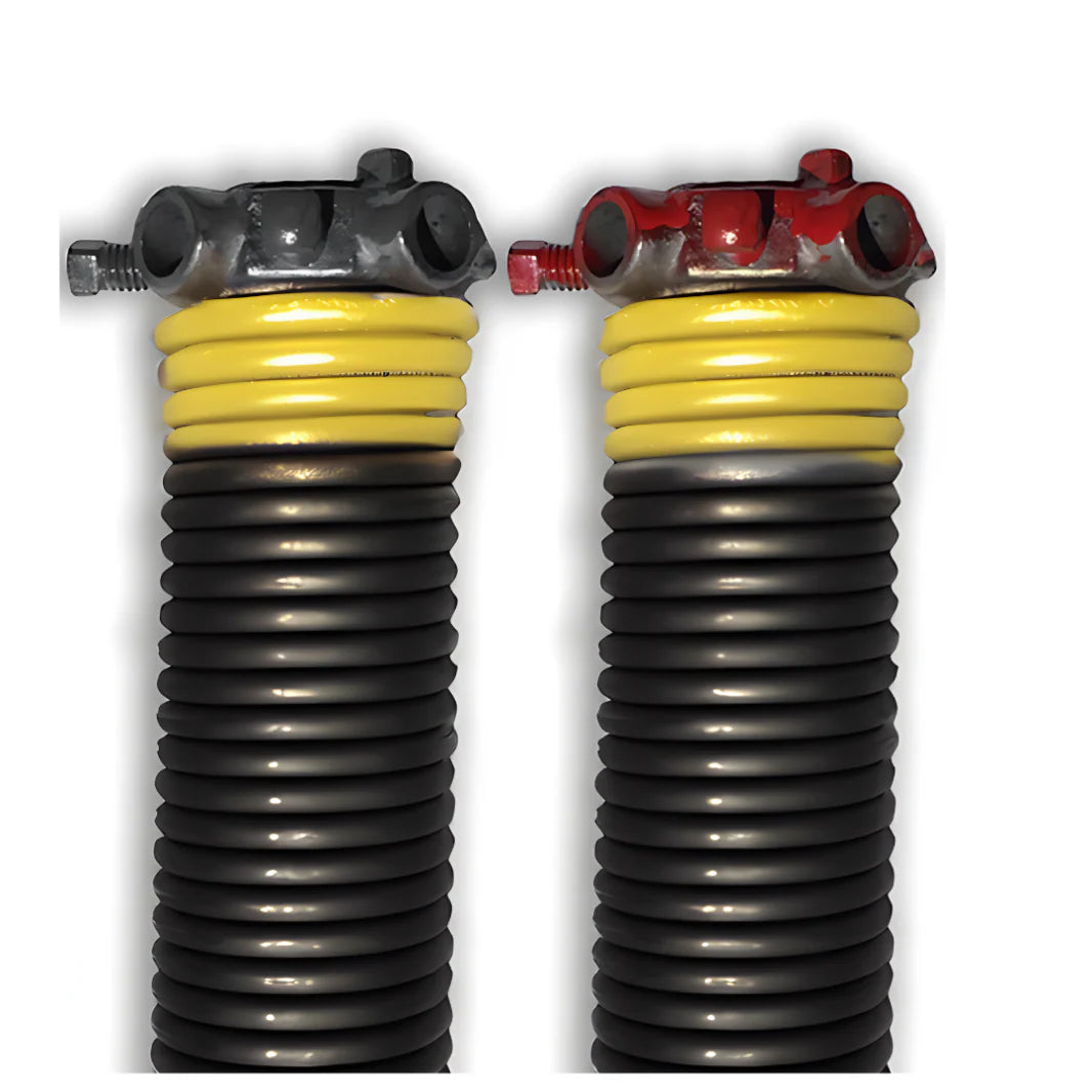 RESORTE PARA PORTON ASCENDENTE AMARILLO 207X2X23 DERECHO