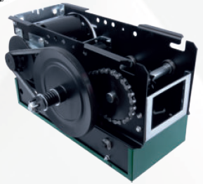 MOTOR ROLL MDC 1/2 HP SEG CON RIEL A 6 MTS