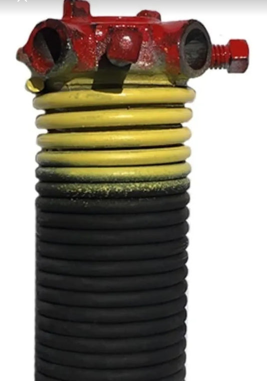 RESORTE PARA PORTON ASCENDENTE AMARILLO 207X2X20 IZQUIERDO